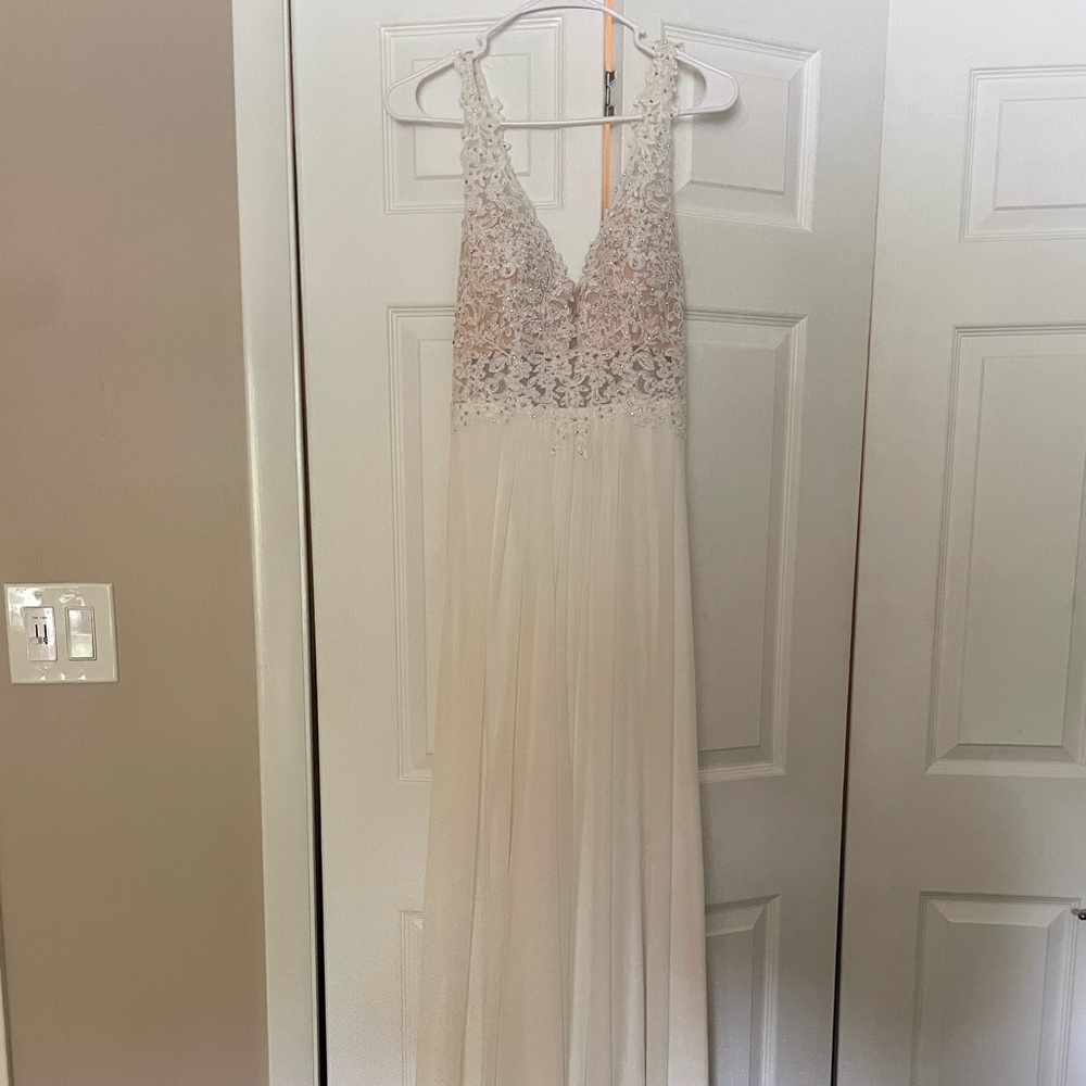 Faviana Ivory Bridal/Prom Gown